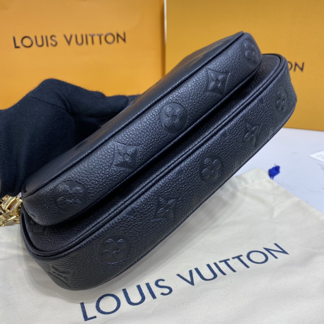 Louis Vuitton MULTI POCHETTE ACCESSOIRES Monogram M80399 Black